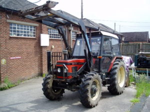 ZETOR 7245 LOADER TRACTOR